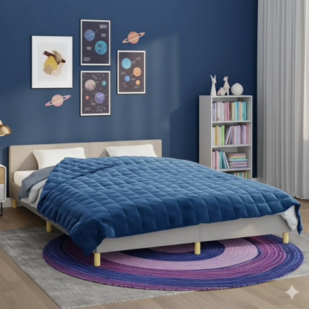 Couverture lestée et insomnie : peut-elle vraiment aider à mieux dormir ?