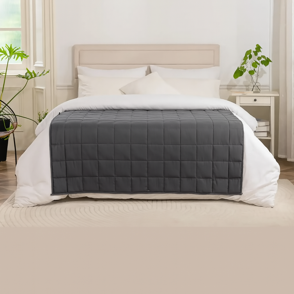 Guide complet de la couverture lestée : bienfaits, choix et utilisation (2025)