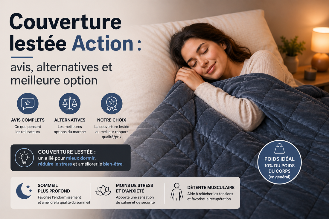 couverture lestée action - alternative